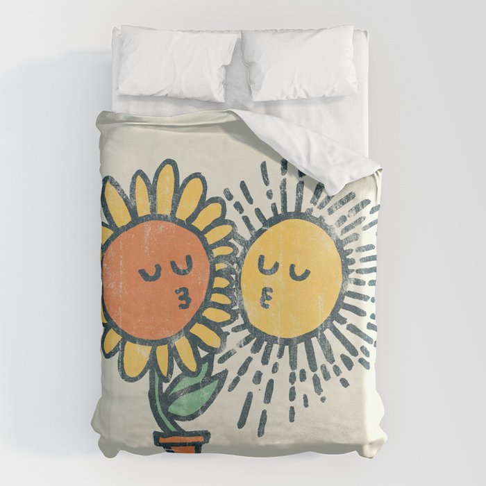Sun Kissed sunflower Duvet Cover Gallery Image 1
