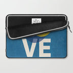 BALLS - Love Tennis - Hard Court Laptop Sleeve Gallery Image 2