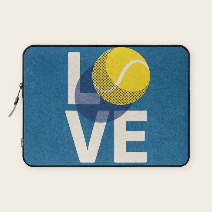BALLS - Love Tennis - Hard Court Laptop Sleeve Gallery Image 1