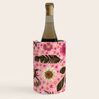 Dried Flower Print in Pink Wine Chiller Gallery Image 1