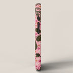 Dried Flower Print in Pink iPhone Case Gallery Image 2
