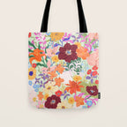 Splendid Flowers Tote Bag Gallery Image 1