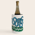Albertus Seba Snakes Blue Snake  Wine Chiller Gallery Image 1