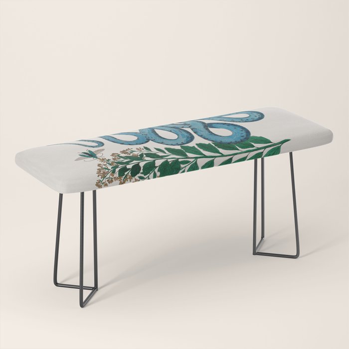 Albertus Seba Snakes Blue Snake  Bench Gallery Image 1