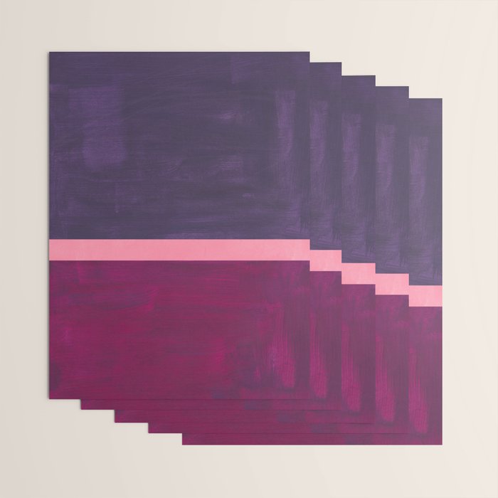 Pink Mauve  Wrapping Paper Gallery Image 3