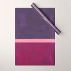 Pink Mauve  Wrapping Paper Gallery Image 1