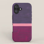 Pink Mauve  iPhone Case Gallery Image 1