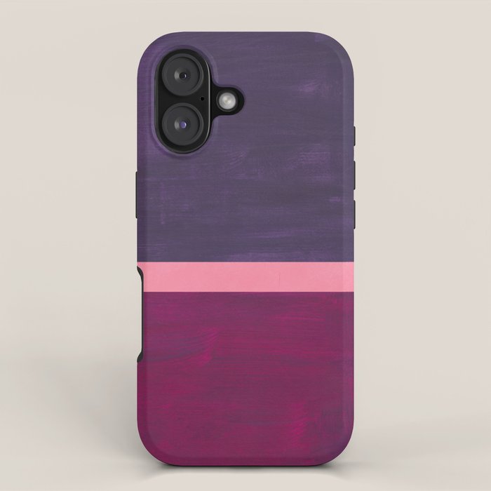 Pink Mauve  iPhone Case Gallery Image 1