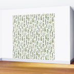 Watercolor leaves Wall Mural Gallery Image 2