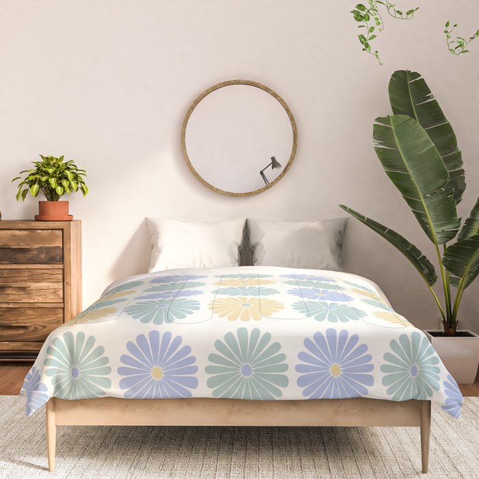 Retro Summer Daisies IV Comforter Gallery Image 3