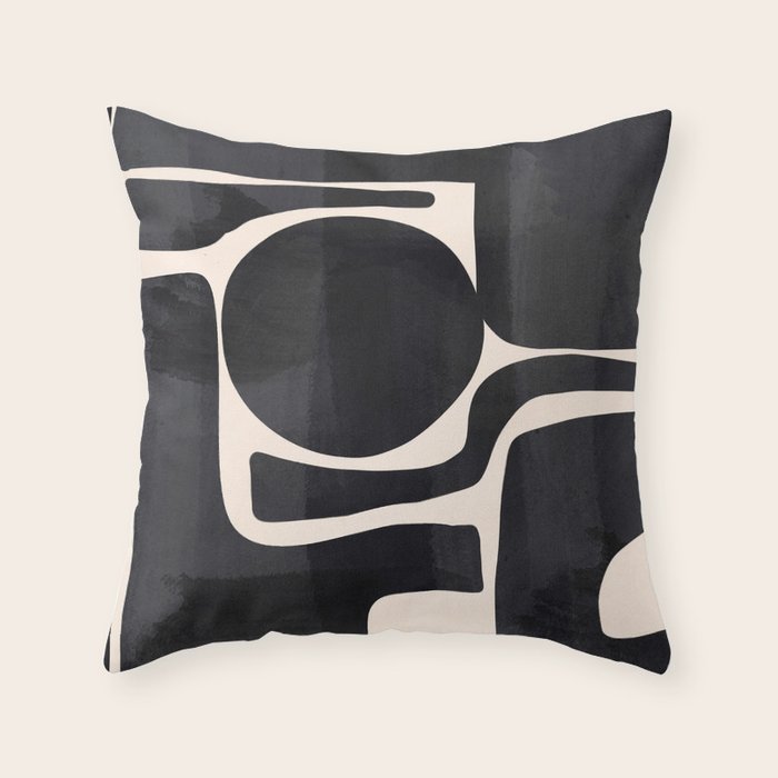 Modern Abstract Minimal Shapes 192 Throw Pillow Gallery Image 6