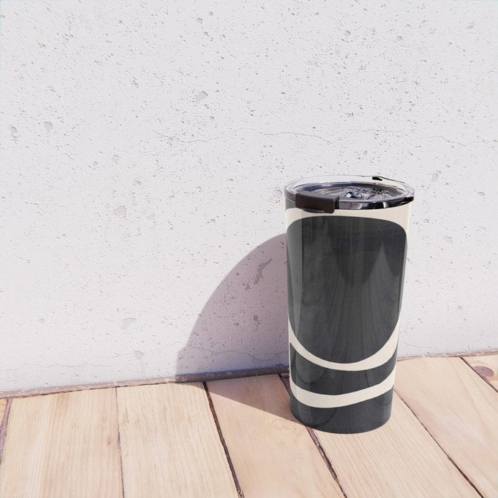 Modern Abstract Minimal Shapes 192 Travel Mug Gallery Image 4