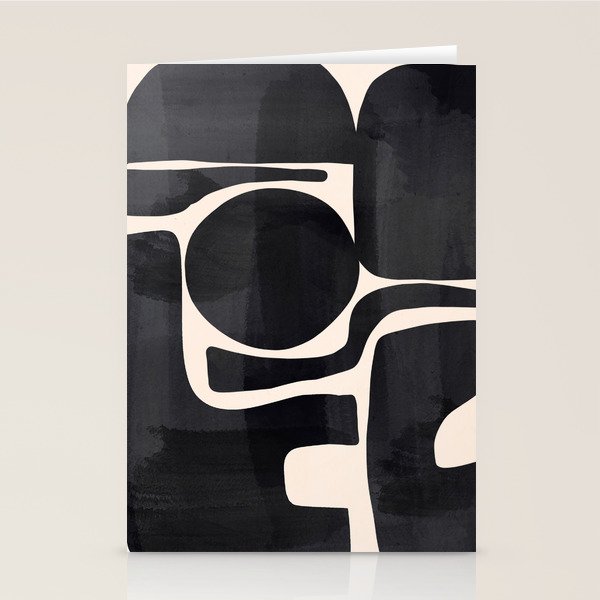 Modern Abstract Minimal Shapes 192 Stationery Card Gallery Image 2