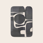 Modern Abstract Minimal Shapes 192 Bath Mat Gallery Image 1