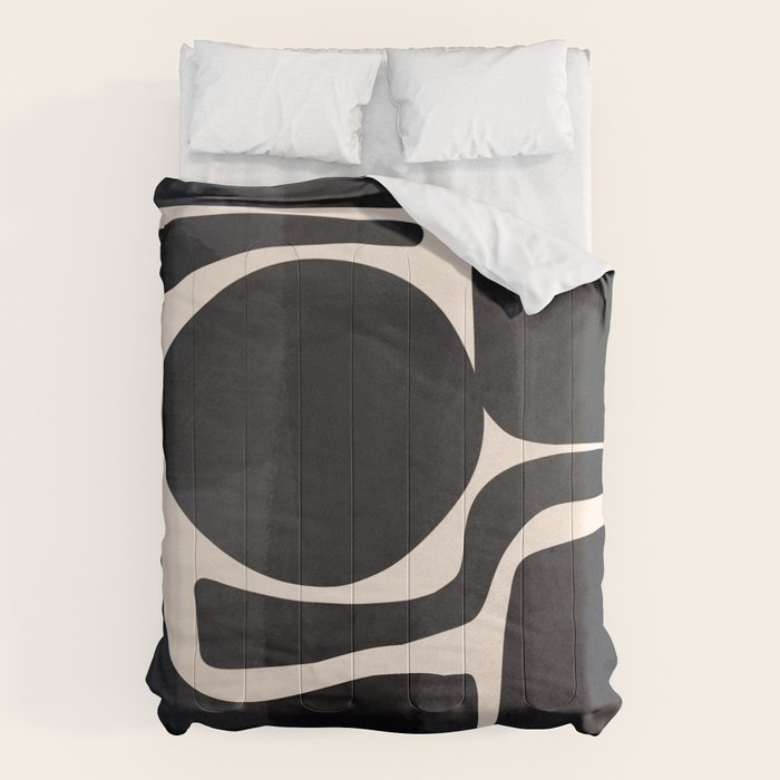 Modern Abstract Minimal Shapes 192 Comforter Gallery Image 6