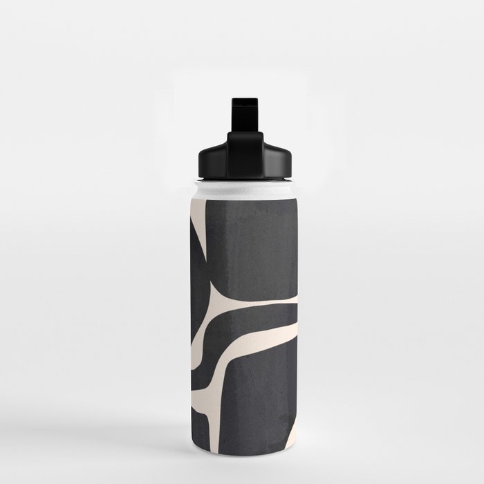 Modern Abstract Minimal Shapes 192 Water Bottle Gallery Image 2