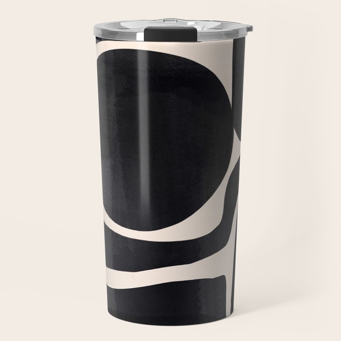 Modern Abstract Minimal Shapes 192 Travel Mug Gallery Image 1