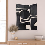 Modern Abstract Minimal Shapes 192 Wall Tapestry Gallery Image 2