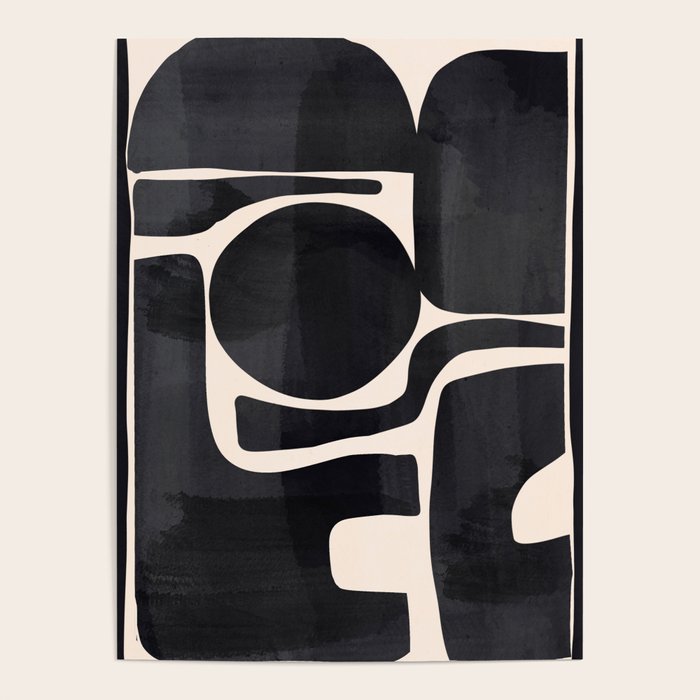 Modern Abstract Minimal Shapes 192 Poster Gallery Image 4