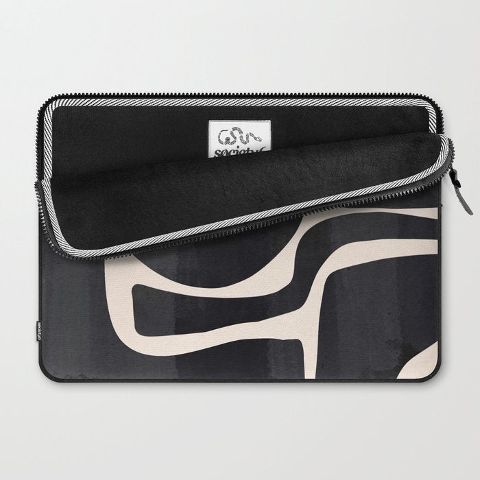 Modern Abstract Minimal Shapes 192 Laptop Sleeve Gallery Image 2