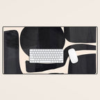 Modern Abstract Minimal Shapes 192 Desk Mat Gallery Image 1