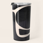 Modern Abstract Minimal Shapes 192 Travel Mug Gallery Image 3
