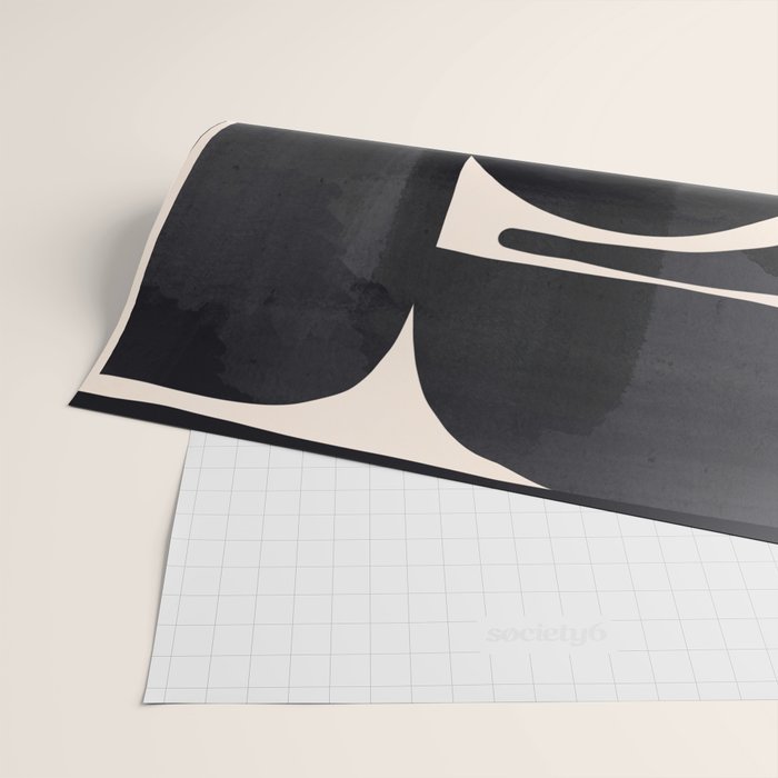 Modern Abstract Minimal Shapes 192 Wrapping Paper Gallery Image 2