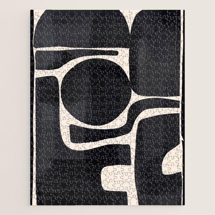 Modern Abstract Minimal Shapes 192 Jigsaw Puzzle Gallery Image 1