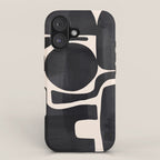 Modern Abstract Minimal Shapes 192 iPhone Case Gallery Image 1