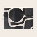 Modern Abstract Minimal Shapes 192 Laptop Sleeve Gallery Image 1