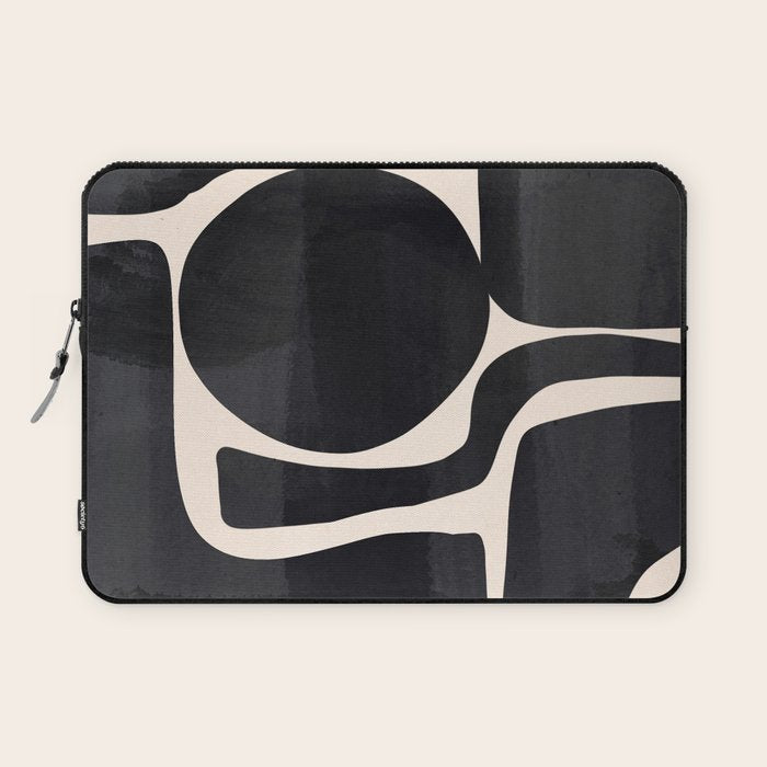 Modern Abstract Minimal Shapes 192 Laptop Sleeve Gallery Image 1