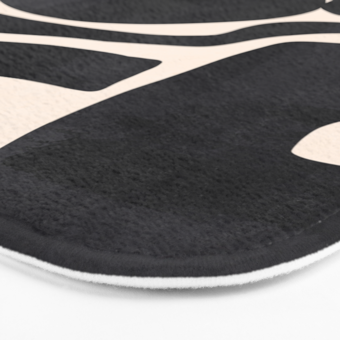 Modern Abstract Minimal Shapes 192 Bath Mat Gallery Image 3