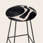 Modern Abstract Minimal Shapes 192 Stool Gallery Image 2