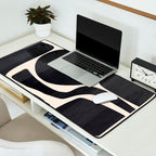 Modern Abstract Minimal Shapes 192 Desk Mat Gallery Image 2