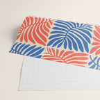 Abstract organic nature plant leaf pattern Wrapping Paper Gallery Image 2