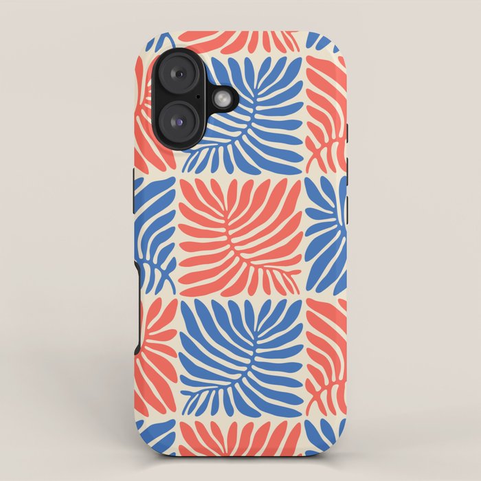 Abstract organic nature plant leaf pattern iPhone Case Gallery Image 1
