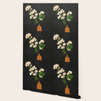 Branches Blooming Black Wallpaper Gallery Image 2