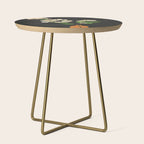 Branches Blooming Black Side Table Gallery Image 1