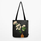 Branches Blooming Black Tote Bag Gallery Image 2