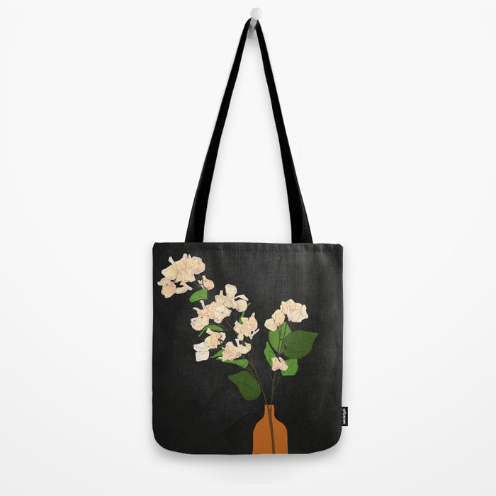 Branches Blooming Black Tote Bag Gallery Image 2