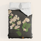 Branches Blooming Black Duvet Cover Gallery Image 6