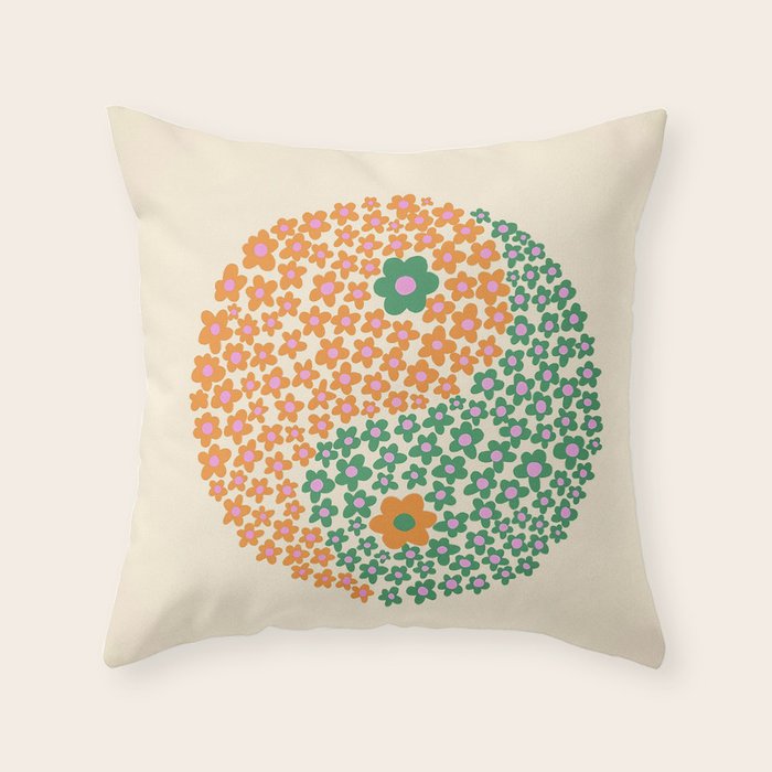 Balancing act Throw Pillow Gallery Image 6