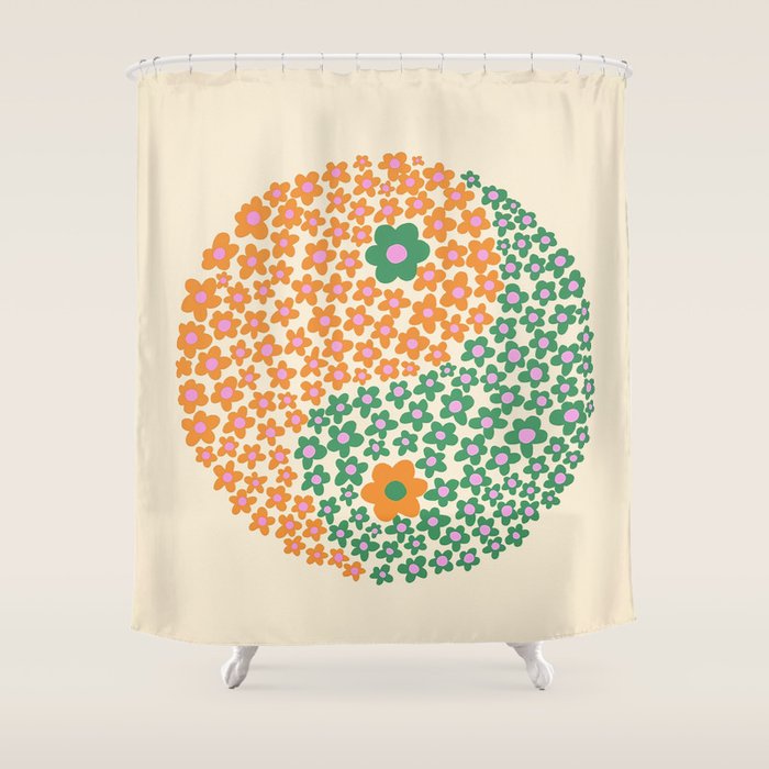 Balancing act Shower Curtain Gallery Image 1