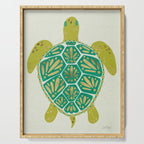 Green Sea Turtle Serving Tray Gallery Image 1