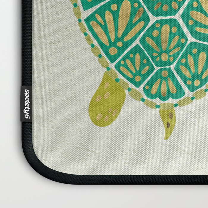 Green Sea Turtle Laptop Sleeve Gallery Image 3