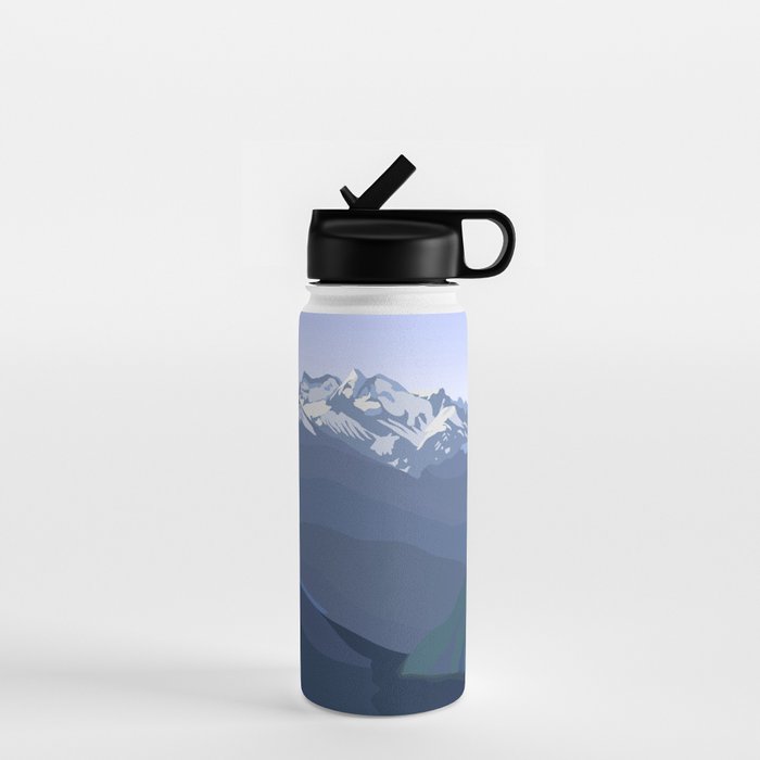 North Cascades National Park, Vintage Water Bottle Gallery Image 1