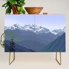 North Cascades National Park, Vintage Credenza Gallery Image 1