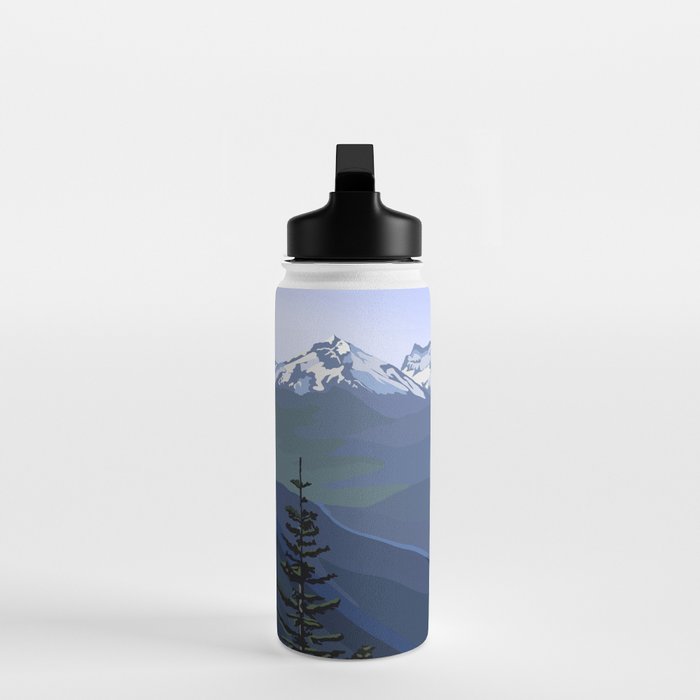 North Cascades National Park, Vintage Water Bottle Gallery Image 3