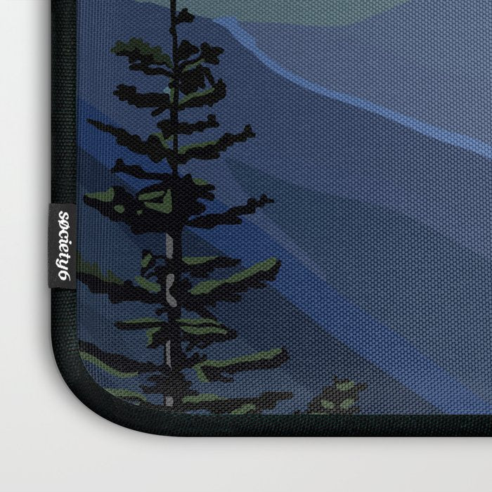 North Cascades National Park, Vintage Laptop Sleeve Gallery Image 3