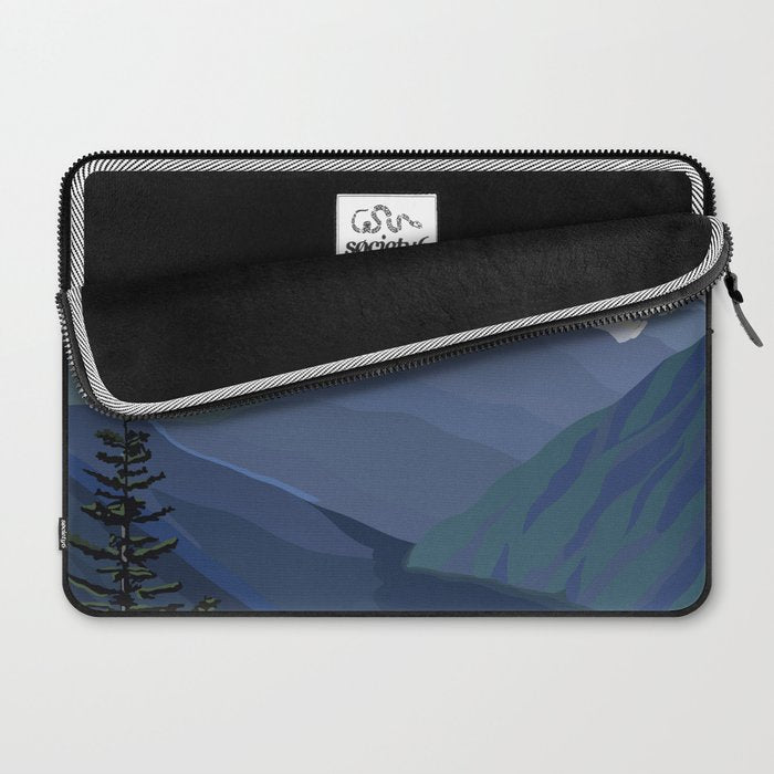 North Cascades National Park, Vintage Laptop Sleeve Gallery Image 2